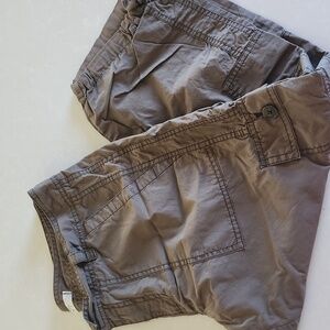 Loft ankle cargo pants